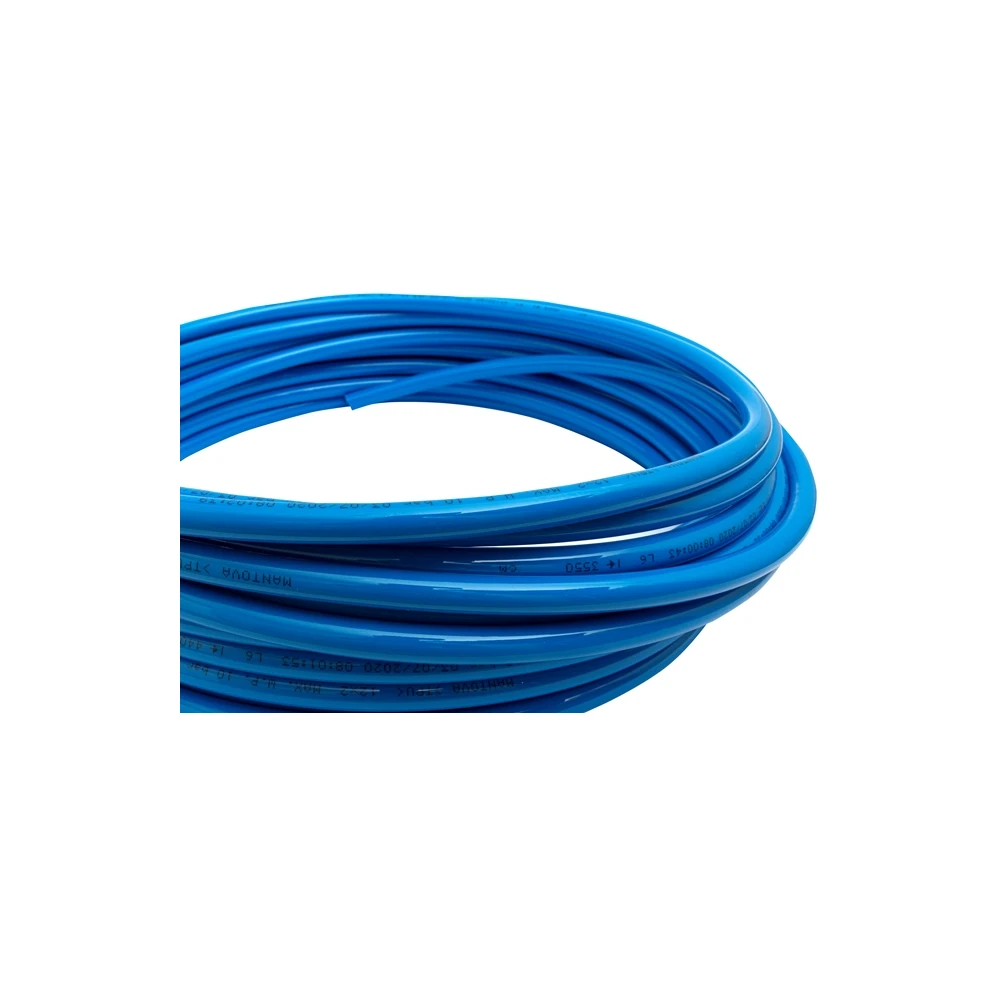 Tubo TPU 10.00 x 1.50 azul em metro